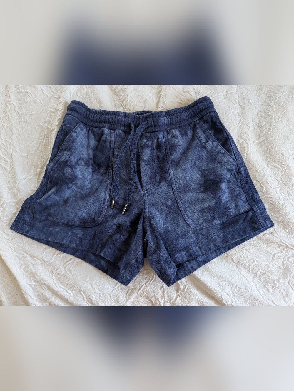 Tie-Dye Athleta Shorts - Blue Navy - Size XXS
